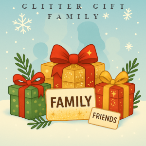 Glitter Gift Family